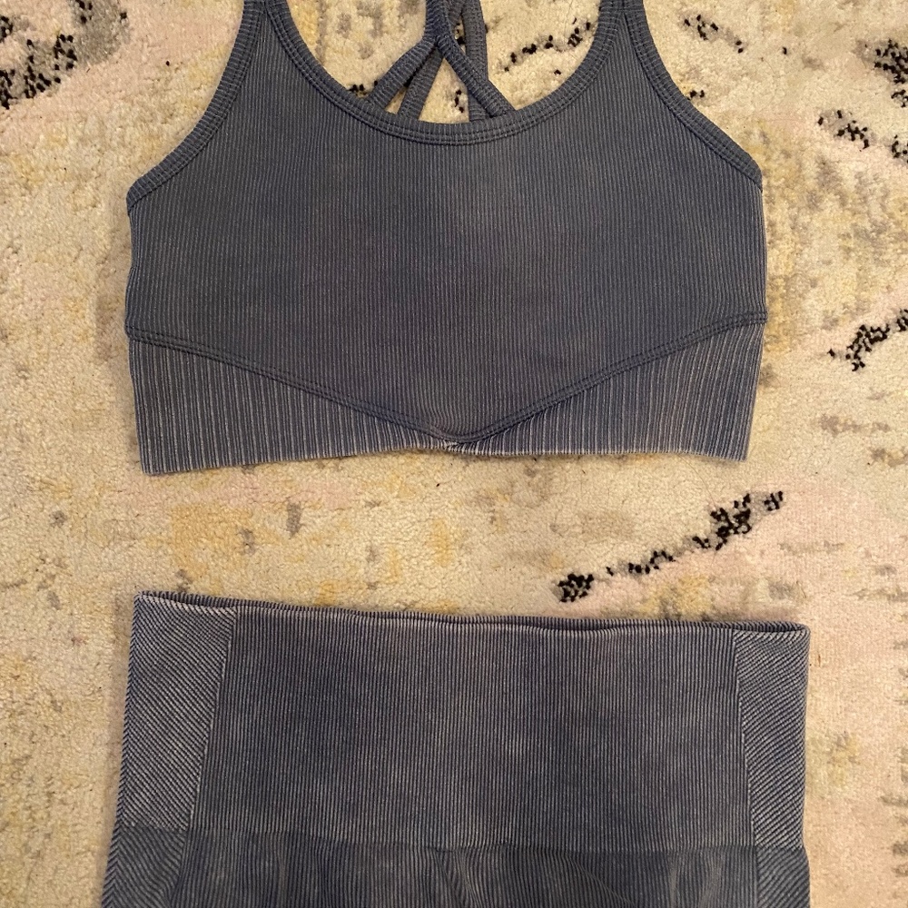 Joylab Ribbed Workout Set